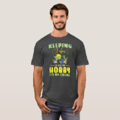 Aquarium Fisheting Fish Hobby Aquarium Keeper T-shirt (Voorkant volledig)