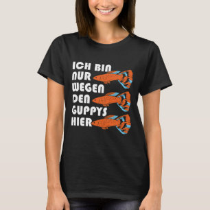 Aquarium Guppys Guppy Viseigenaar T-shirt