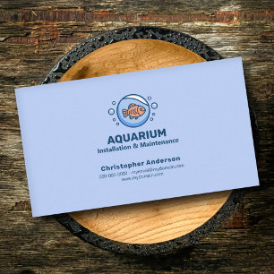Aquarium Installatie & Onderhoud - Vissenkom - Visitekaartje
