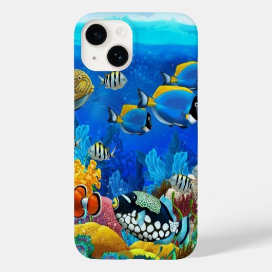 Aquarium iPhone case (Achterkant)