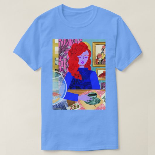 Aquarium-kamer T-shirt (Design voorkant)