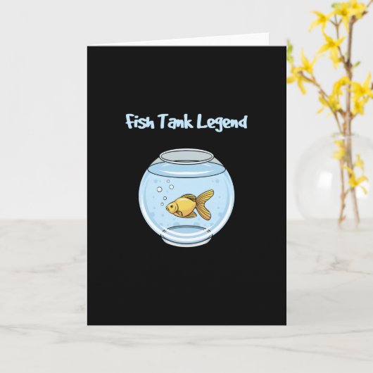 Aquarium Keeper - vistankregel Kaart (Gele Bloem)