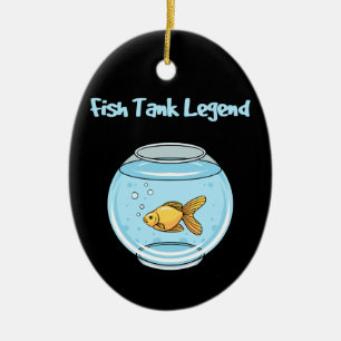 Aquarium Keeper - vistankregel Keramisch Ornament