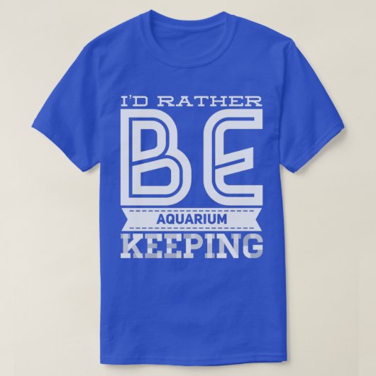Aquarium Keeping 2 T-shirt (Design voorkant)