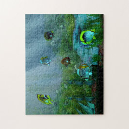 Aquarium-kunst vis legpuzzel