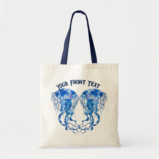 Aquarium kwallen 0925 tote bag (Voorkant)