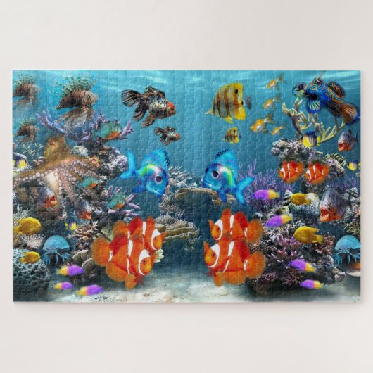 Aquarium Legpuzzel (Horizontaal)