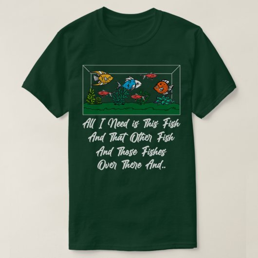 Aquarium Lover Classic TShirt (Design voorkant)