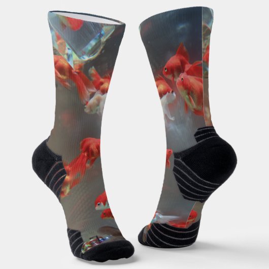 Aquarium marble Fish Sokken (Gebogen)