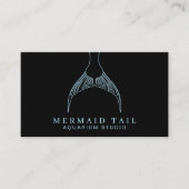 Aquarium Mermaid Tail Visitekaartje (Voorkant)