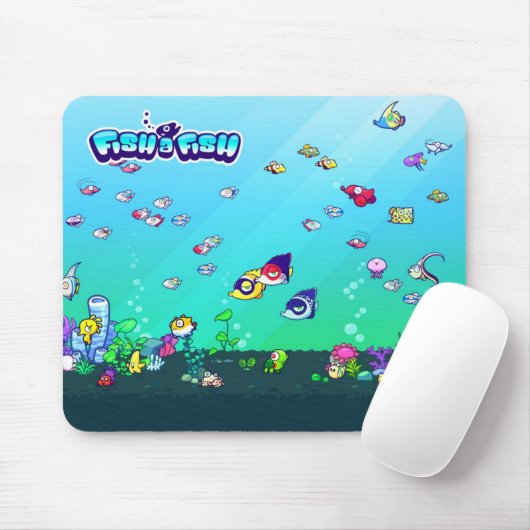 Aquarium Mousepad Muismat (Met muis)