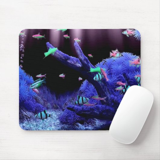 Aquarium Mousepad Muismat (Met muis)
