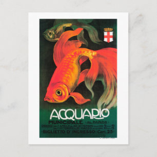 Aquarium & Municipal Park Promotional Poster Briefkaart