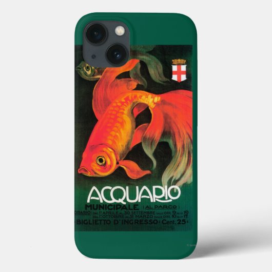 Aquarium & Municipal Park Promotional Poster Case-Mate iPhone Case (Achterkant)