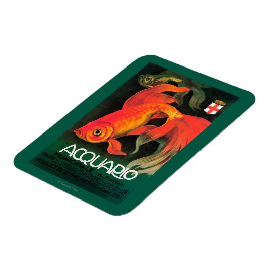 Aquarium & Municipal Park Promotional Poster Magneet (Linkerzijde)