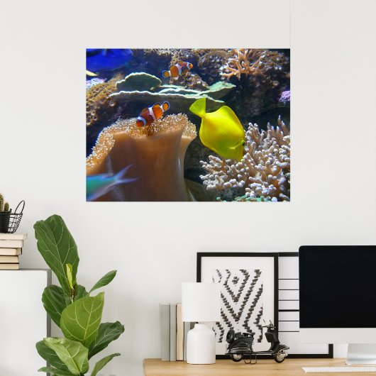 Aquarium (Nemo) Poster (Thuiskantoor)