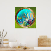 Aquarium Poster (Keuken)