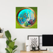 Aquarium Poster (Thuiskantoor)