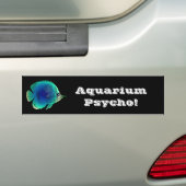 Aquarium Psycho Bumpersticker (Op auto)