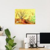 Aquarium Puffer Fish Ono Bakufu 1941 Poster (Thuiskantoor)