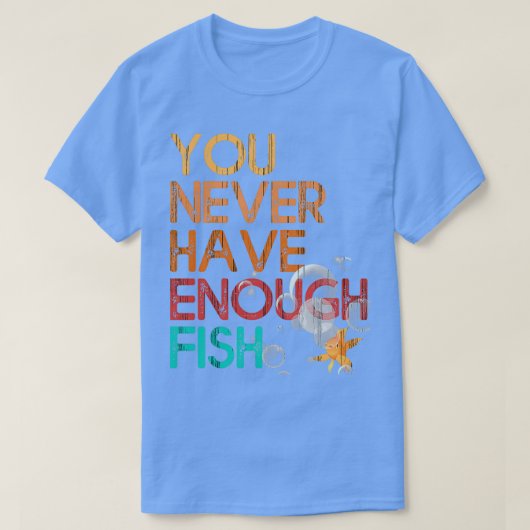 Aquarium  Retro Fishkeeper Fish Aquarist T-shirt (Design voorkant)