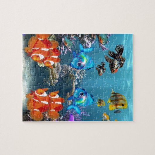 Aquarium Sealife Legpuzzel (Horizontaal)