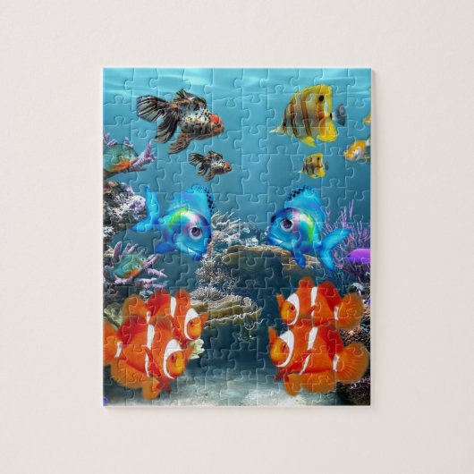 Aquarium Sealife Legpuzzel (Verticaal)