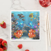 Aquarium Sealife Servetten (Insitu)