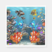 Aquarium Sealife Servetten (Voorkant)