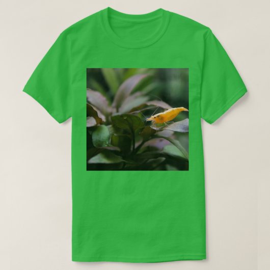 Aquarium Shrimp T-shirt (Design voorkant)