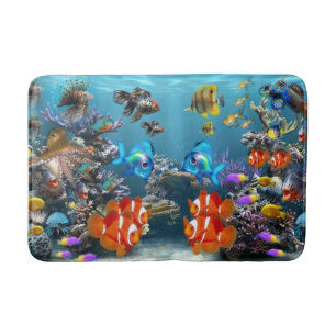 Aquarium-stijl Badmat