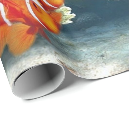 Aquarium-stijl Cadeaupapier (Rol Hoek)