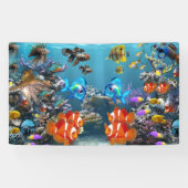 Aquarium-stijl Spandoek (Horizontaal)