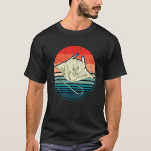 Aquarium Stingray Ocean Dier Scuba Diver Manta T-shirt