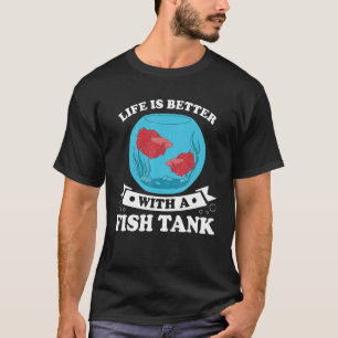 Aquarium Tech Visvangst Aquarius Visaquarium T-shirt