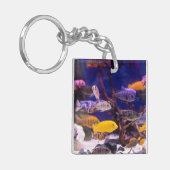 Aquarium Thema Fish Tank Sleutelhanger (Voorkant Links)