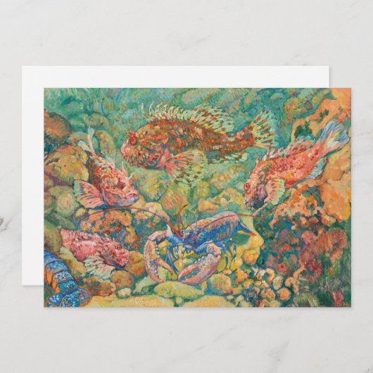 aquarium | Theo van Rysselberghe (Voorkant / Achterkant)