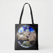 Aquarium Tropische vis en koraal Tote Bag (Voorkant)