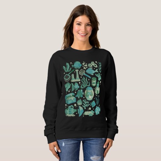 Aquarium Trui (Voorkant volledig)