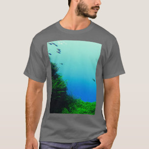 Aquarium-Uitzicht T-shirt