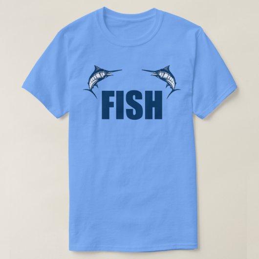 Aquarium-vis Gevist T-shirt (Design voorkant)