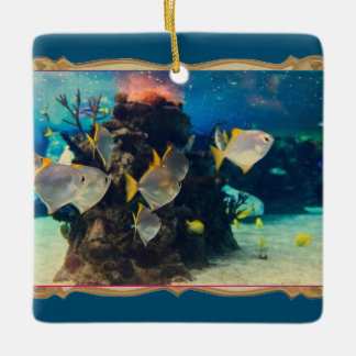 Aquarium vis keramisch ornament