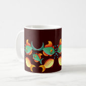 Aquarium vis koffiemok (Voorkant links)