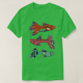 Aquarium vis t-shirt (Design voorkant)