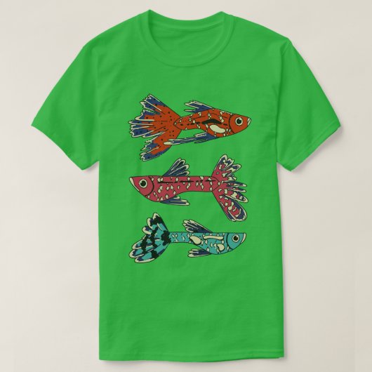 Aquarium vis t-shirt (Design voorkant)