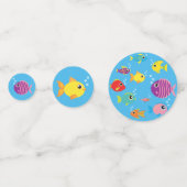 Aquarium Vis Verjaardagsfeesttafel Decor Confetti (Voorkanten)