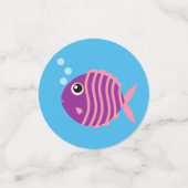 Aquarium Vis Verjaardagsfeesttafel Decor Confetti (Kleine voorkant)