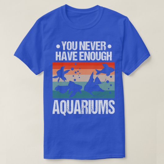 Aquarium  vishouder Aquascape Aquarist T-shirt (Design voorkant)