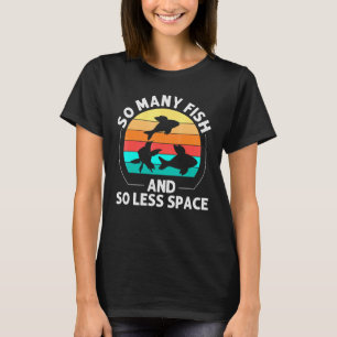 Aquarium Vissenhouder Vintage Vis Retro Aquarist A T-shirt