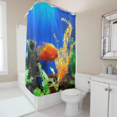 aquarium vistank douchegordijn (In situ)